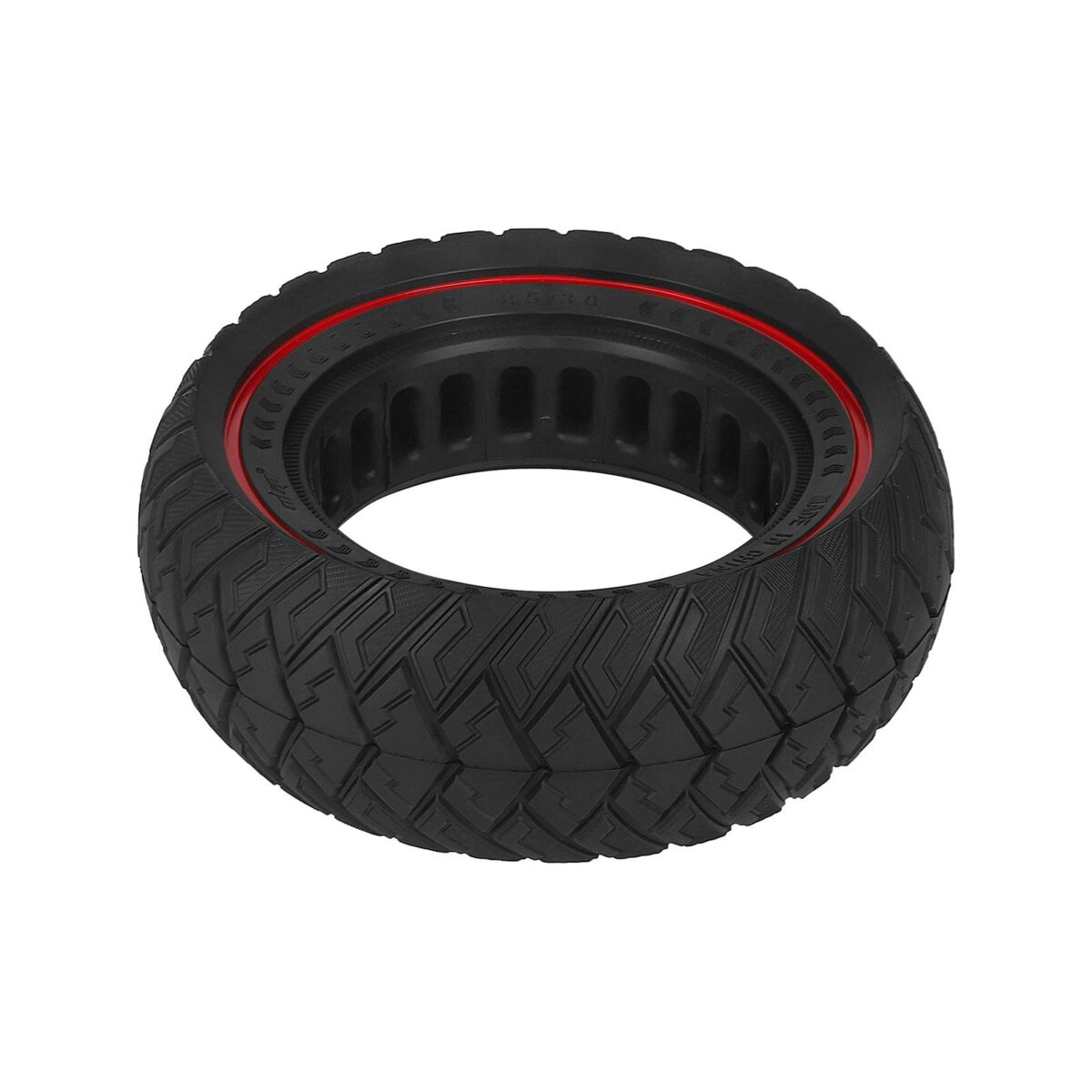 Neumático sólido todoterreno Ulip negro rojo 8.5*3 con diámetro interior de 118 mm para neumáticos 8.5*3 (50-134) - Imagen 3
