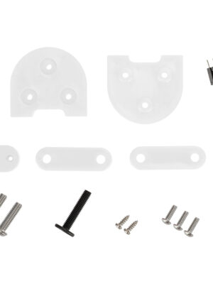 Almohadilla de elevación blanca para reequipar M365 a 10 pulgadas