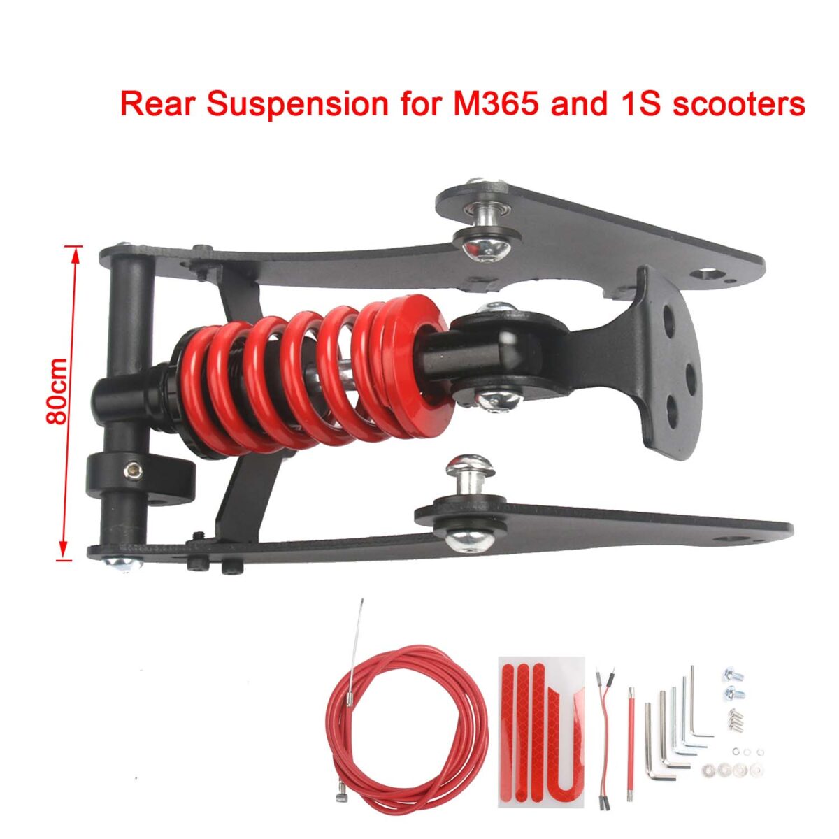 Suspensión trasera Red V1 para patinete M365 y 1S con PATENTE - Imagen 5