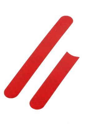 Barras reflectoras delanteras rojas para patinetes Xiaomi 4 pro