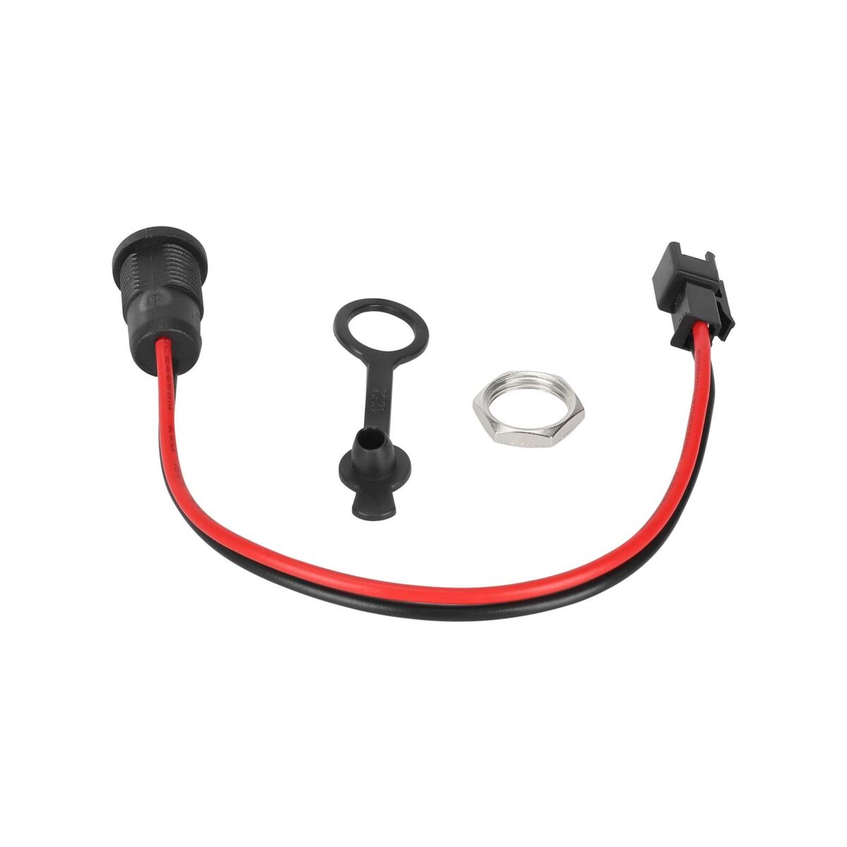 Cable de carga DC2.1 con conector negro de 2 pines - Imagen 3