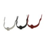 Soporte de guardabarros trasero extendido rojo para scooters Xiaomi - Imagen 3