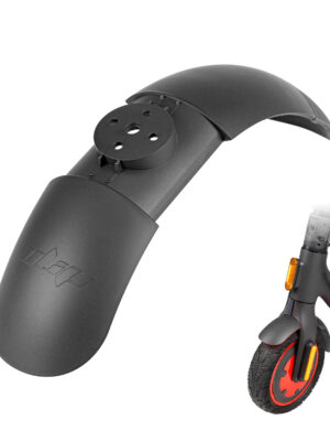 Guardabarros delantero Ulip gris con goma para patinetes xiaomi