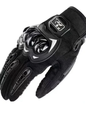 Guantes de moto M con pantalla táctil, ligeros y resistentes a impactos, con protección contra caídas y resortes.