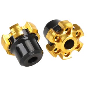 Copa de horquilla delantera de aleación de aluminio dorado