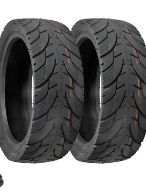 2 juegos de neumáticos sin cámara NAIPUTUN 8.5*3 (diámetro interior de 155 mm) + válvulas para neumáticos sin cámara