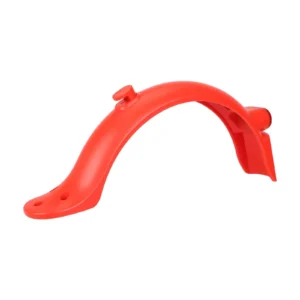 Guardabarros trasero rojo con luz, matrícula integrada y gancho para patinete Xiaomi Pro/Pro2
