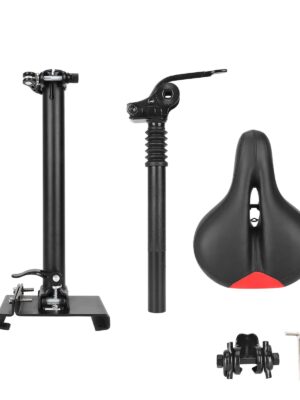 Asiento grande de dos piezas negro para Xiaomi M365/Pro/1S