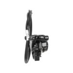 Freno de disco hidráulico NUTT negro izquierdo con cable de 1070 mm - Imagen 3