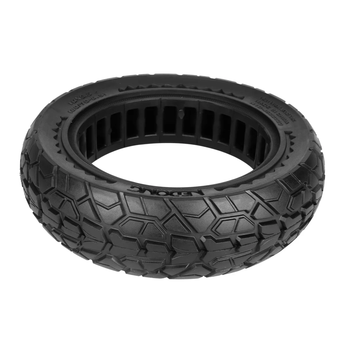 Neumático todoterreno sólido negro NEDONG10*2.5 (ranura de 45 mm) - Imagen 5