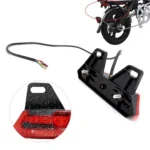 Luz trasera de bicicleta, paquete pequeño, luz trasera LED tres en uno para coche, luz de advertencia nocturna D09, luz trasera - Imagen 4