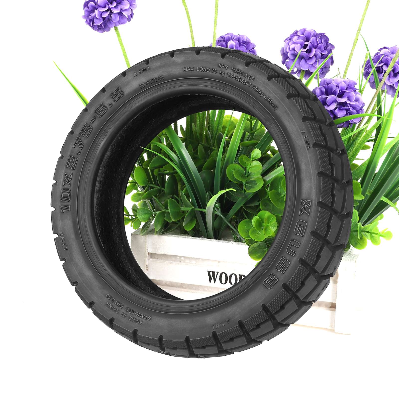 Neumático todoterreno sin cámara Kgusa 10*2.75-6.5 (TD8052) - Imagen 6