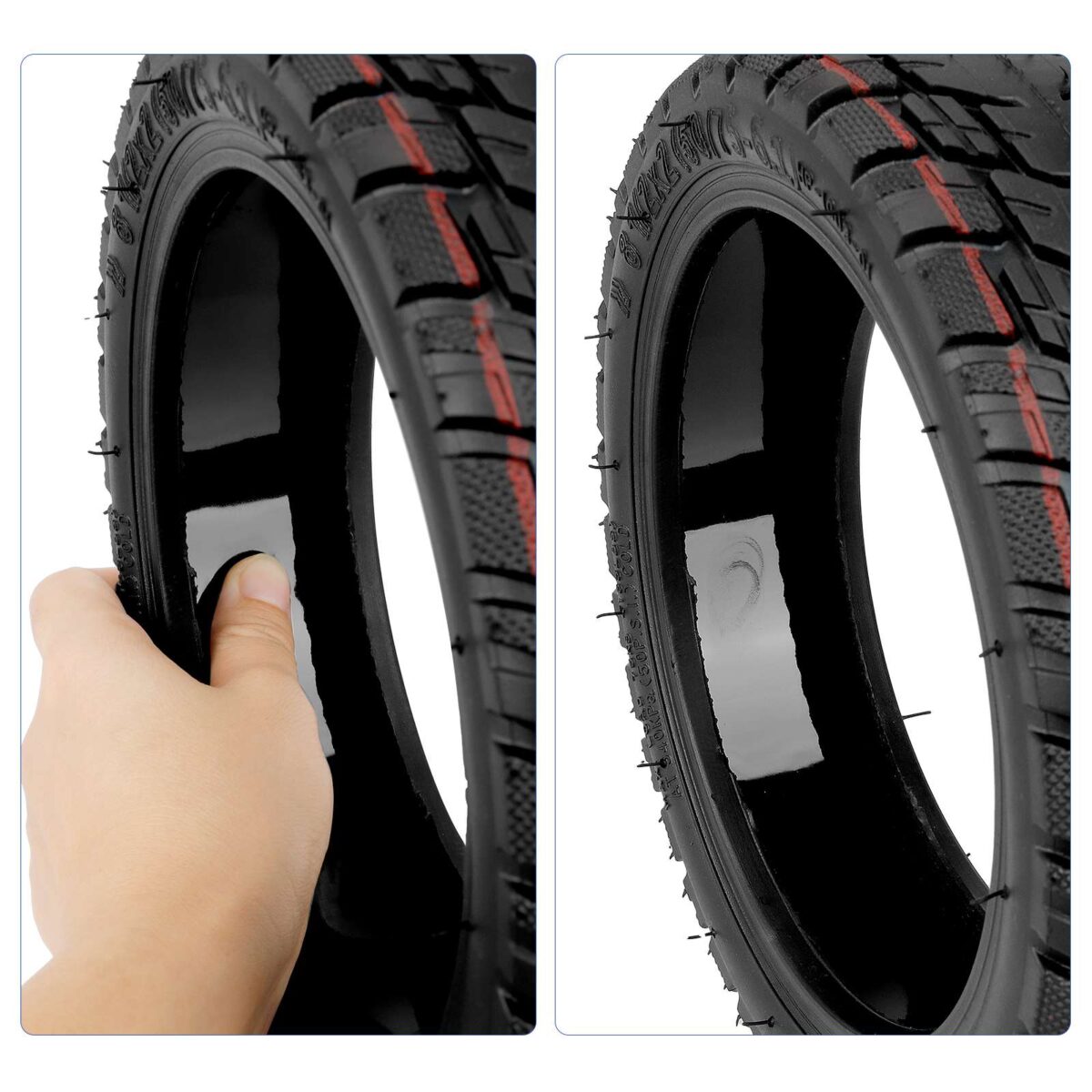 Neumático todoterreno sin cámara Ulip autorreparable de 8 1/2*2 (50/75-6.1) con válvula - Imagen 2