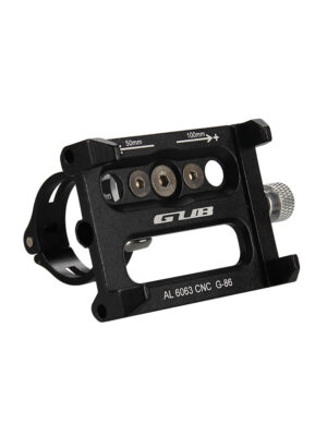 Soporte para teléfono negro GUB G-86