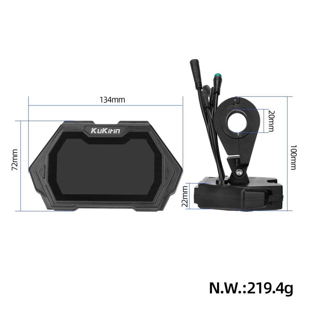 Pantalla original para patinete Kukirin G2 Pro (TFM13-FEIMI-4) - Imagen 2