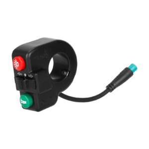 Interruptor tres en uno de línea corta con conector impermeable