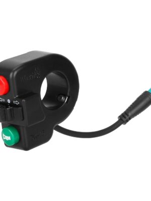 Interruptor tres en uno de línea corta con conector impermeable