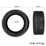 Neumático sin cámara autorreparable Yuanxing 85/65-6.5 - Imagen 3