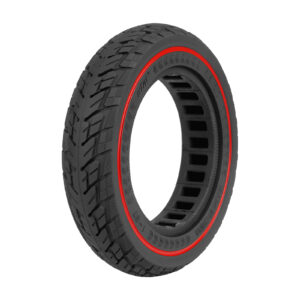 Neumático sólido Ulip 9.5*2.0 con círculo rojo para scooters Xiaomi y de 8.5 pulgadas