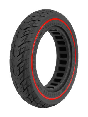 Neumático sólido Ulip 9.5*2.0 con círculo rojo para scooters Xiaomi y de 8.5 pulgadas