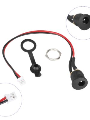 Cable de carga de CC con conector de 2 pines