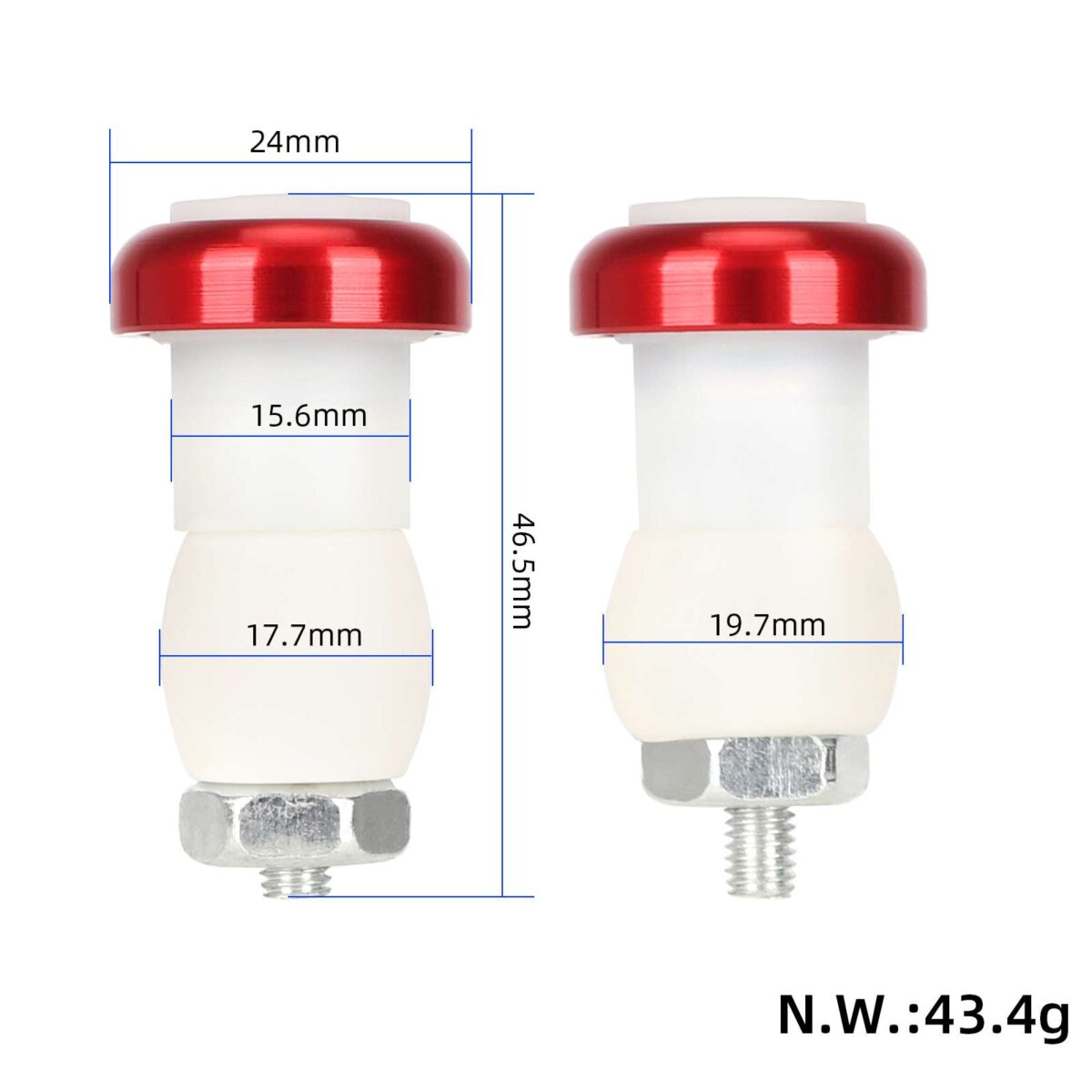 Reposabrazos universal para niños con luces laterales individuales (1 par, 2 unidades) - Imagen 2