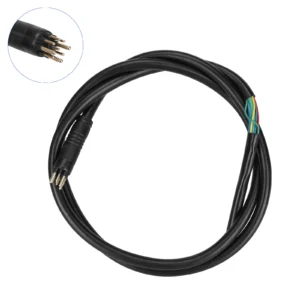 Cable de motor macho 3+6p con 9 cables pequeños (1 metro, 1000w, 2 cuadrados)