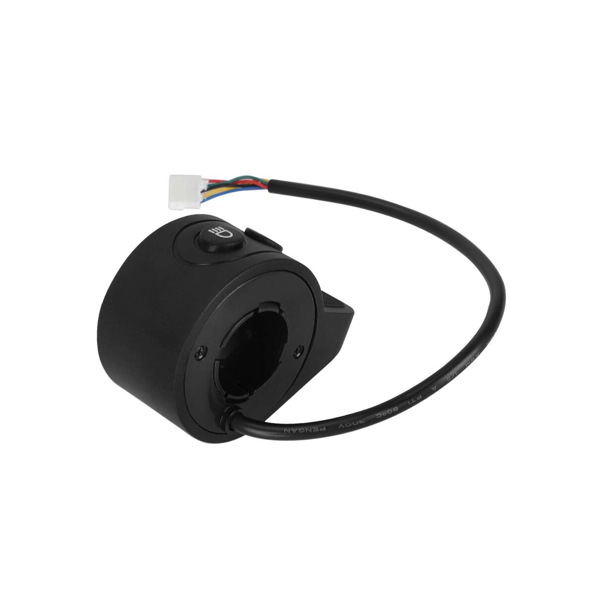Acelerador de potencia negro con interruptor de luz para scooters HX X6X7X8 - Imagen 4