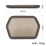 Funda de silicona negra para el salpicadero del patinete Ninebot ZT3 Pro - Imagen 2