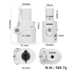 Base plegable Xiaomi blanca - Imagen 2