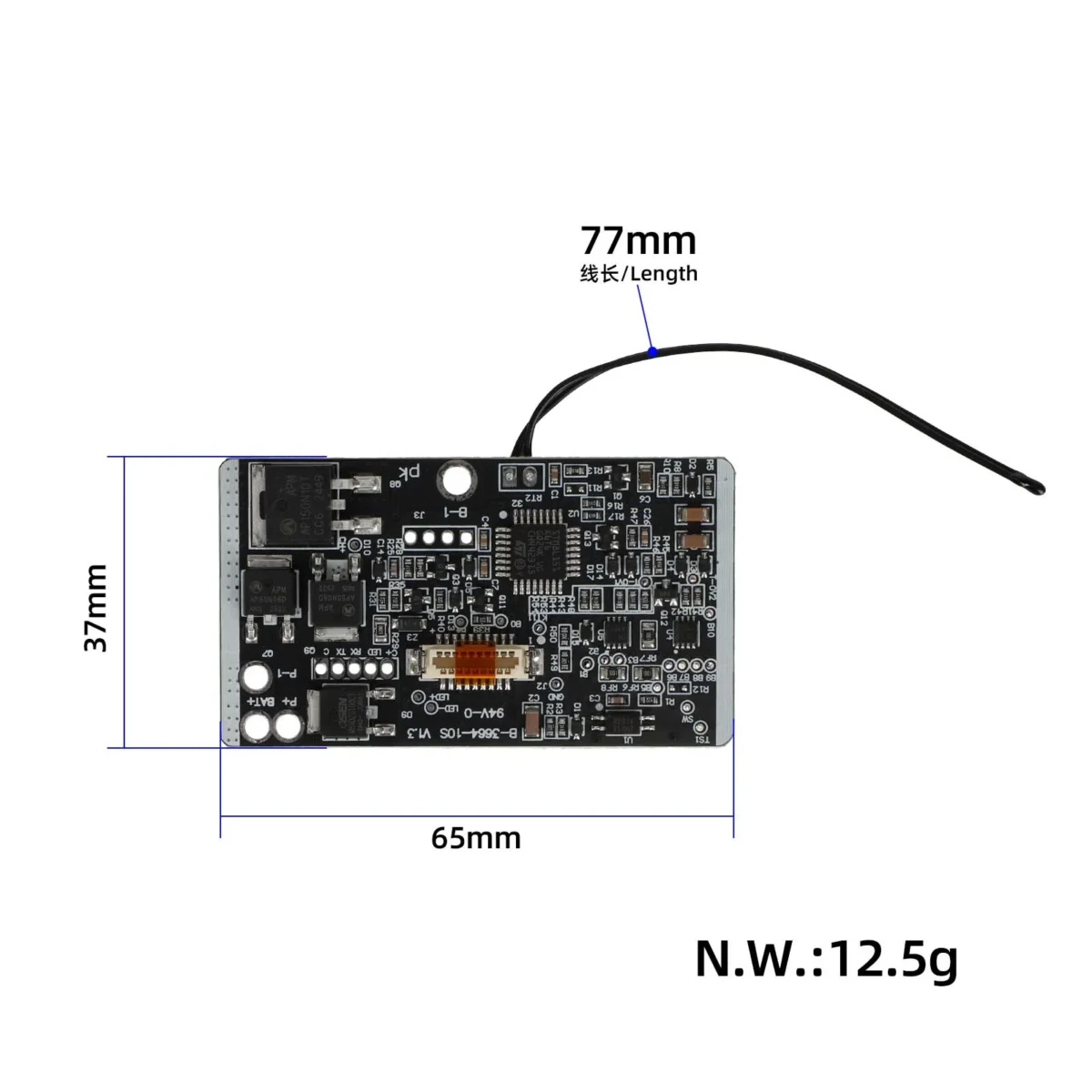 Placa BMS única M365 sin cables - Imagen 2