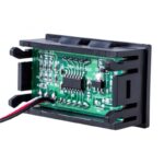 Voltímetro de CC de tres cables con pantalla digital verde de 0 a 100 V CC - Imagen 3