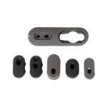 Funda de silicona negra para patinetes Xiaomi 4 Pro - Imagen 3