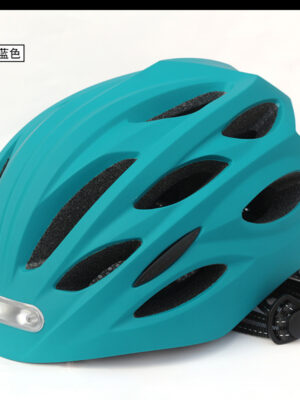Casco transpirable de verano azul talla M