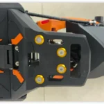 Pedal de reposapiés trasero de cuero para Kukirin G3 Pro