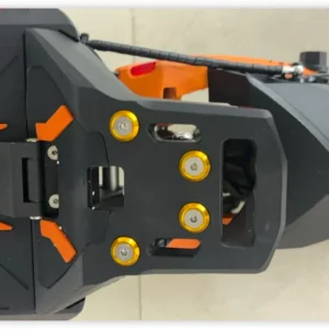 Pedal de reposapiés trasero de cuero para Kukirin G3 Pro