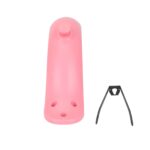 Guardabarros trasero integrado Xiaomi M365 Pro/Pro2 rosa con matrícula (con luz trasera + gancho + soporte metálico pro) - Imagen 4