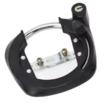 Cerradura de pinza de cangrejo negro
