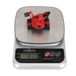 Freno de disco delantero y trasero rojo para scooter Kugoo M4 (forma de abanico) - Imagen 6