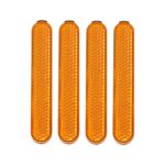 4 barras reflectoras amarillas para scooters Pro 2, Essential, 1S, F2, F2 Plus y F2 Pro - Imagen 3