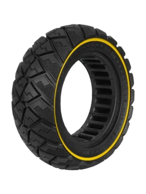 Neumático todoterreno sólido Ulip 9*3.0-5.5 con forma de diamante y círculo amarillo