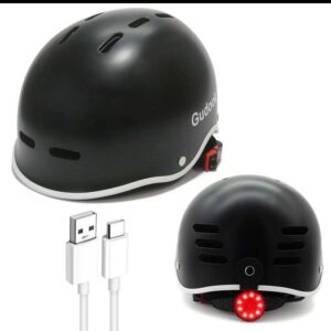 Envolvente M negra con luz trasera redonda