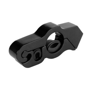 Bloqueo de freno de manillar CNC (negro)