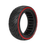 Neumático sólido LUCK4U 8.5*2.5 para carretera urbana con círculo rojo