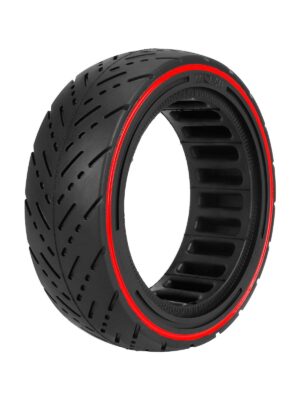 Neumático sólido LUCK4U 8.5*2.5 para carretera urbana con círculo rojo