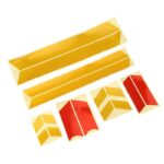 Pegatinas para la carrocería del scooter (rojo-amarillo-amarillo) - Imagen 2
