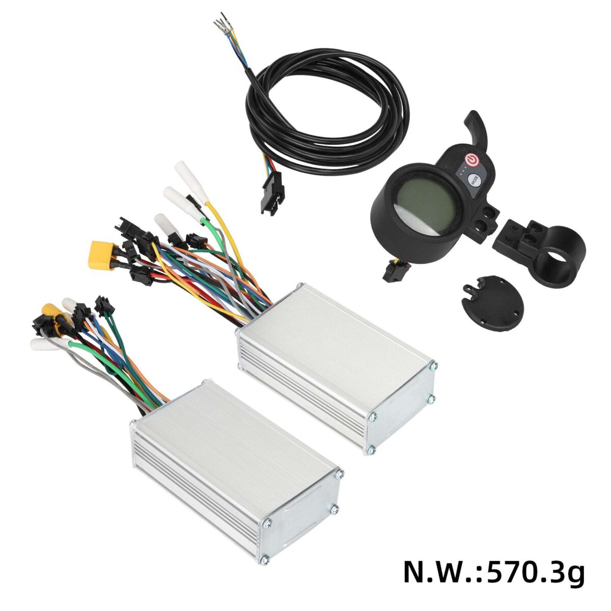 Jipin 52V25A unidad dual A+B dos controladores + instrumento + juego de cables de conexión - Imagen 3
