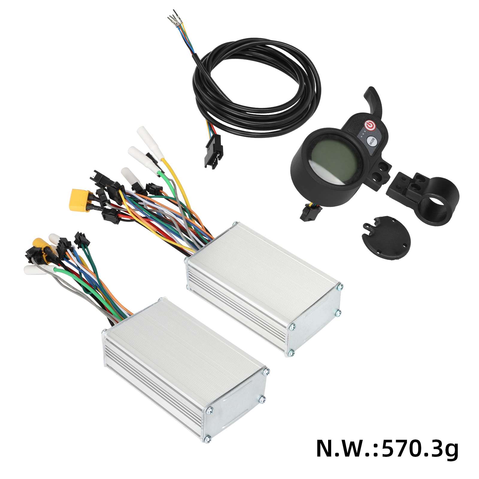 Jipin 52V25A unidad dual A+B dos controladores + instrumento + juego de cables de conexión - Imagen 3