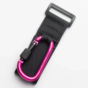 Gancho de bloqueo de color rojo rosa