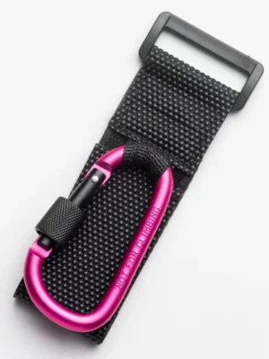 Gancho de bloqueo de color rojo rosa